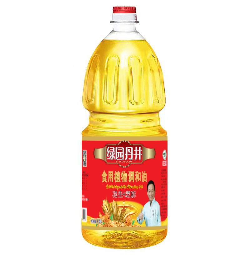 雷火竞技 花生+芝麻食用植物调和油1.5L