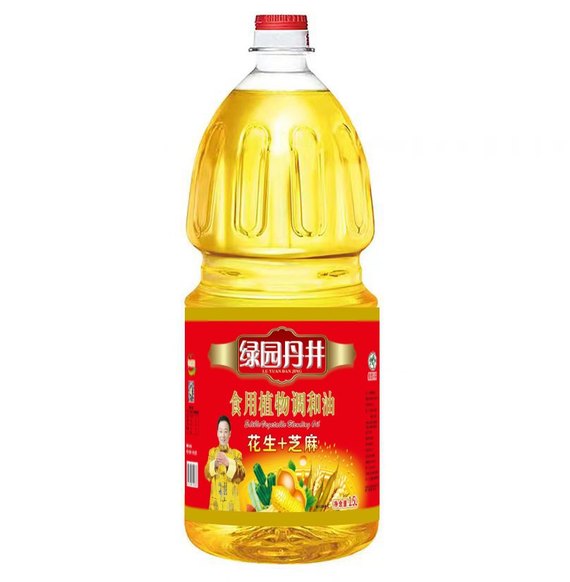 雷火竞技 花生+芝麻食用植物调和油1.5L