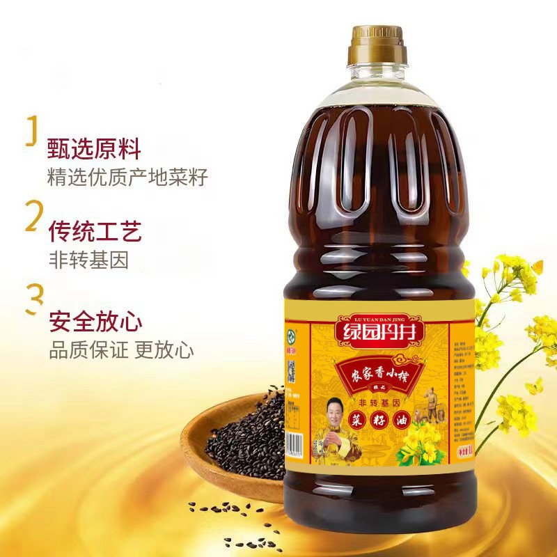 雷火竞技 农家香小榨菜籽油 1.8L